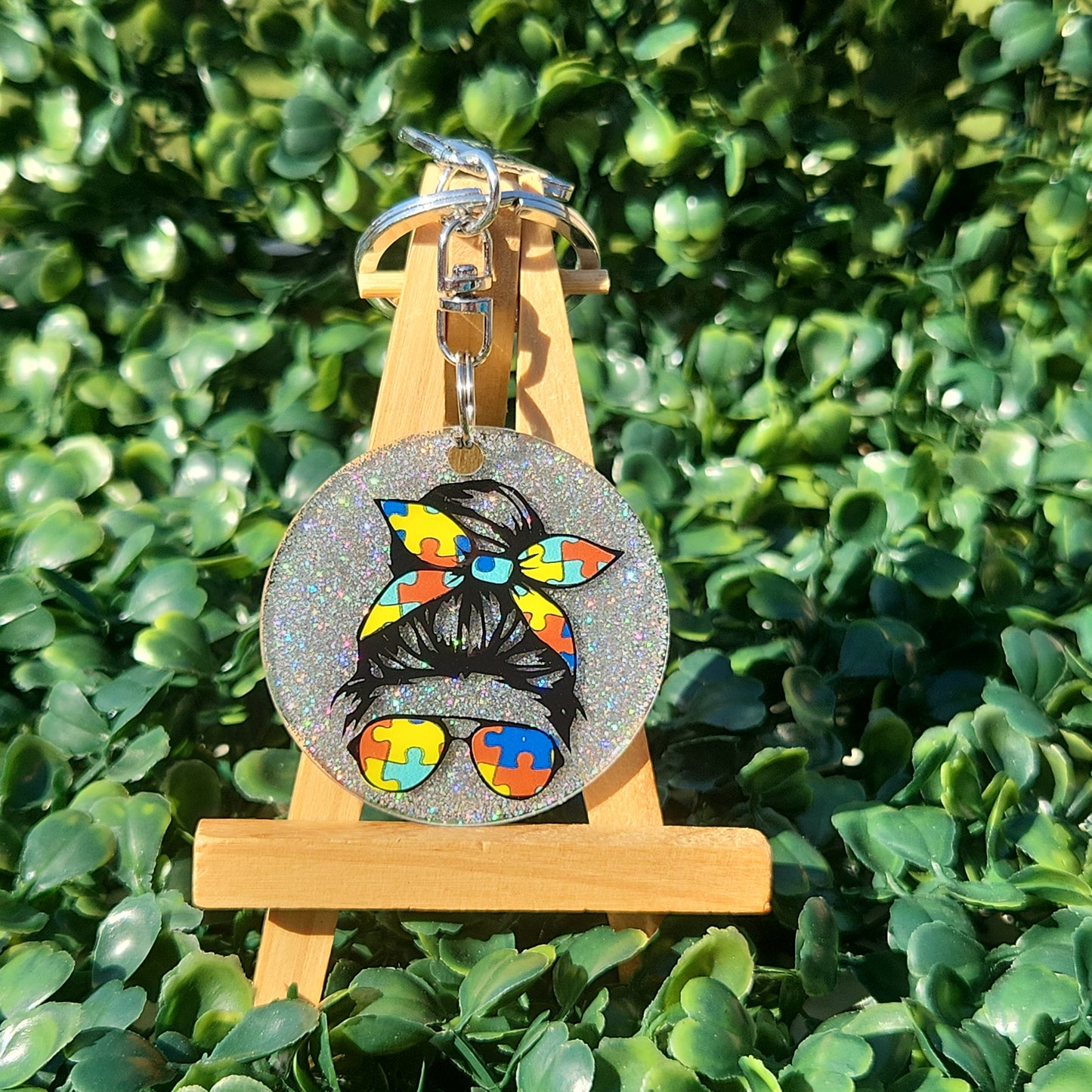 Mom Bun Autism puzzle