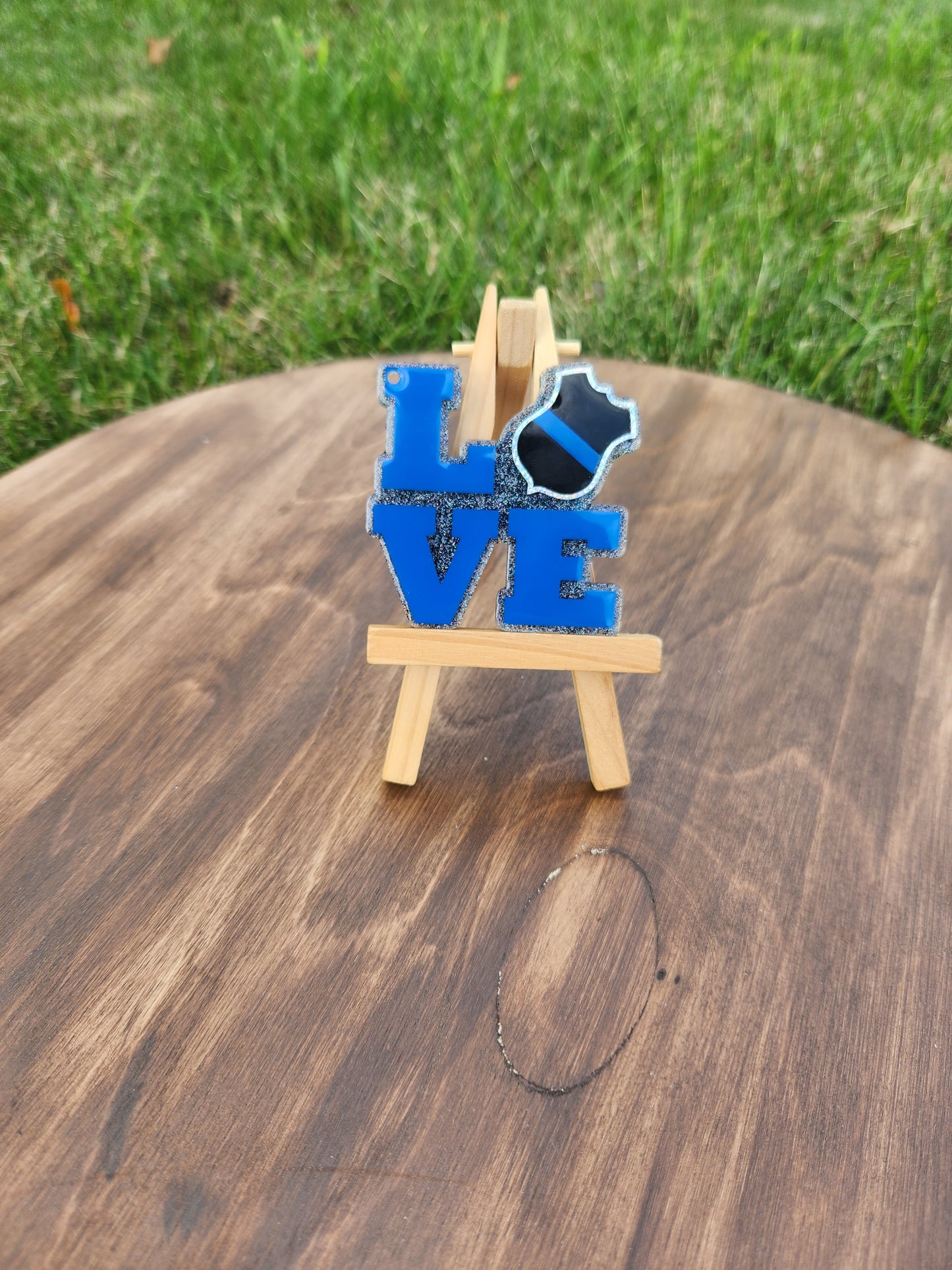 2.5" Police love Magnet