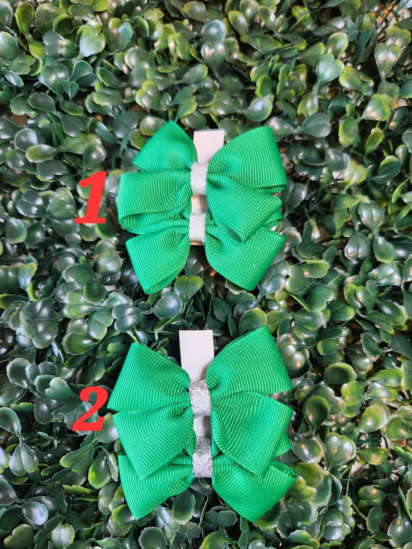 7/8" Ribbon Piggy Color sets Alligator clips