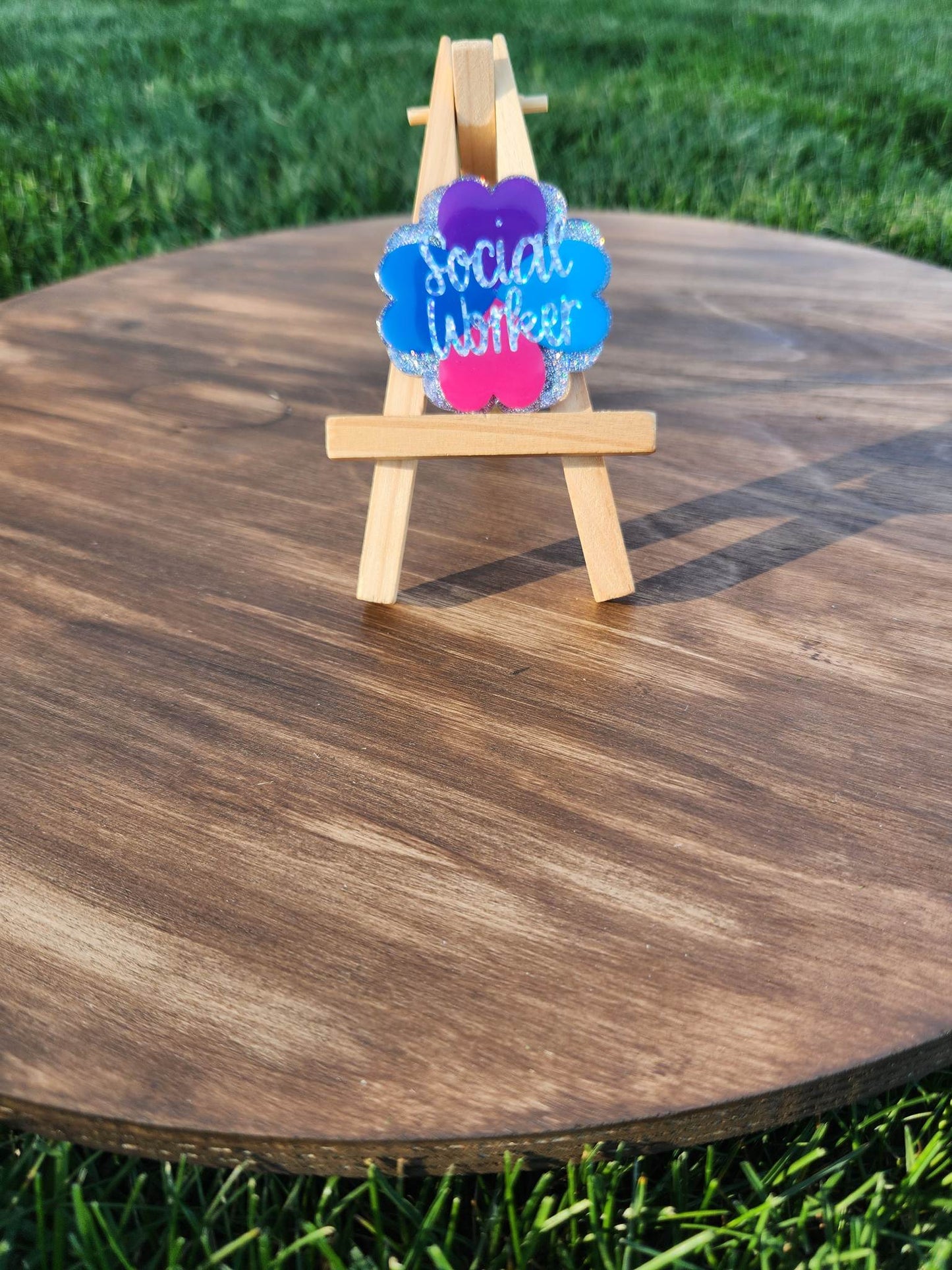 Social Work Heart Topper ONLY