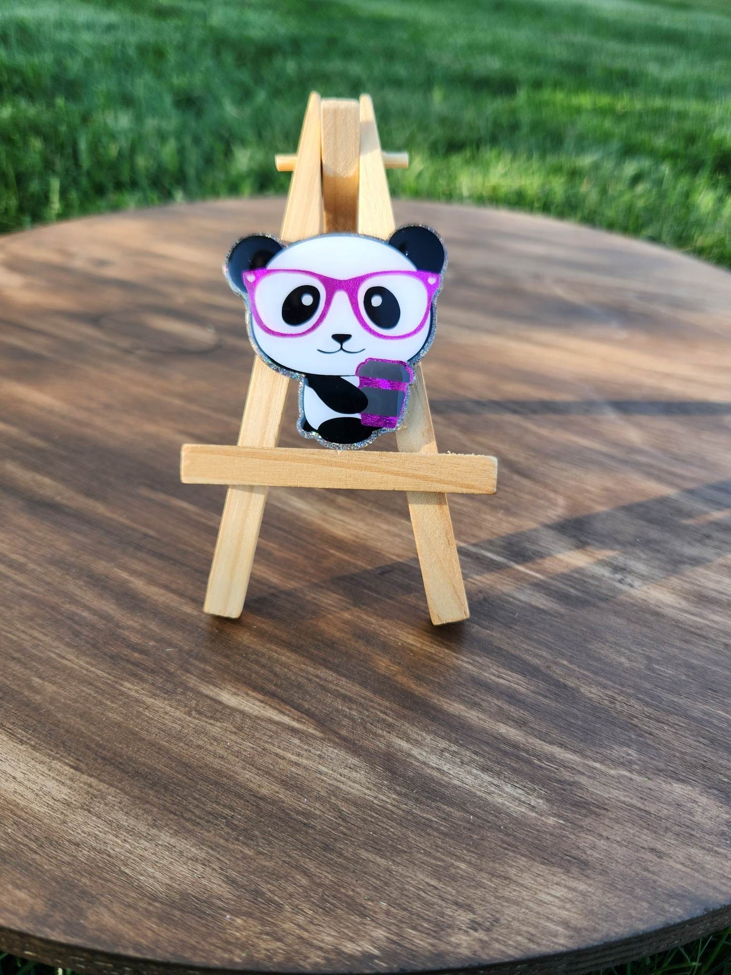 Panda Coffee Topper ONLY