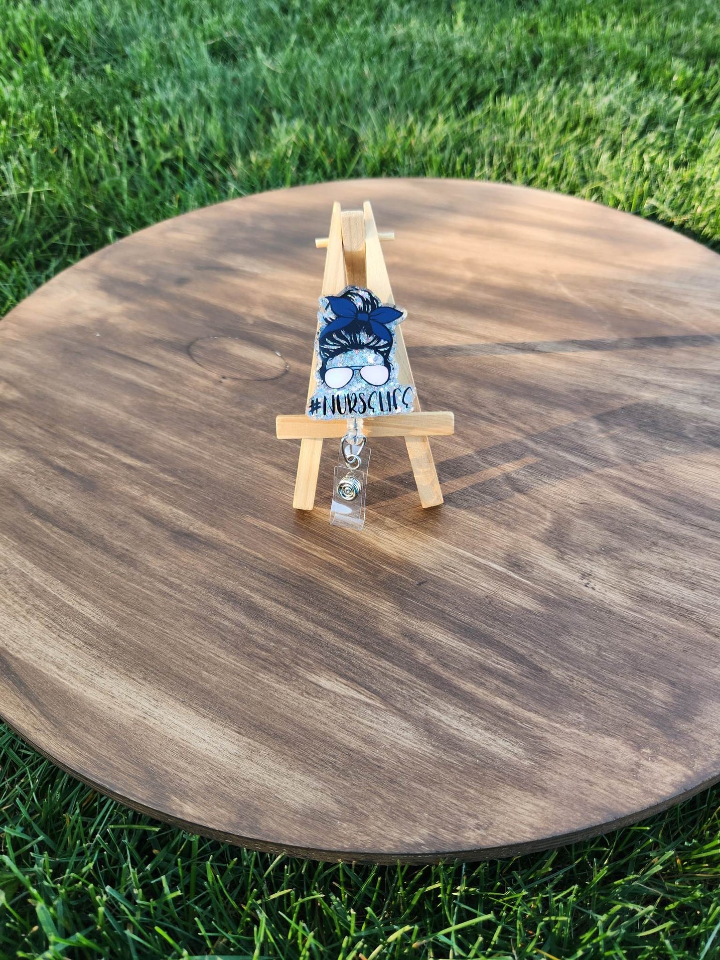 #Nurse Life Permanent Alligator Clip