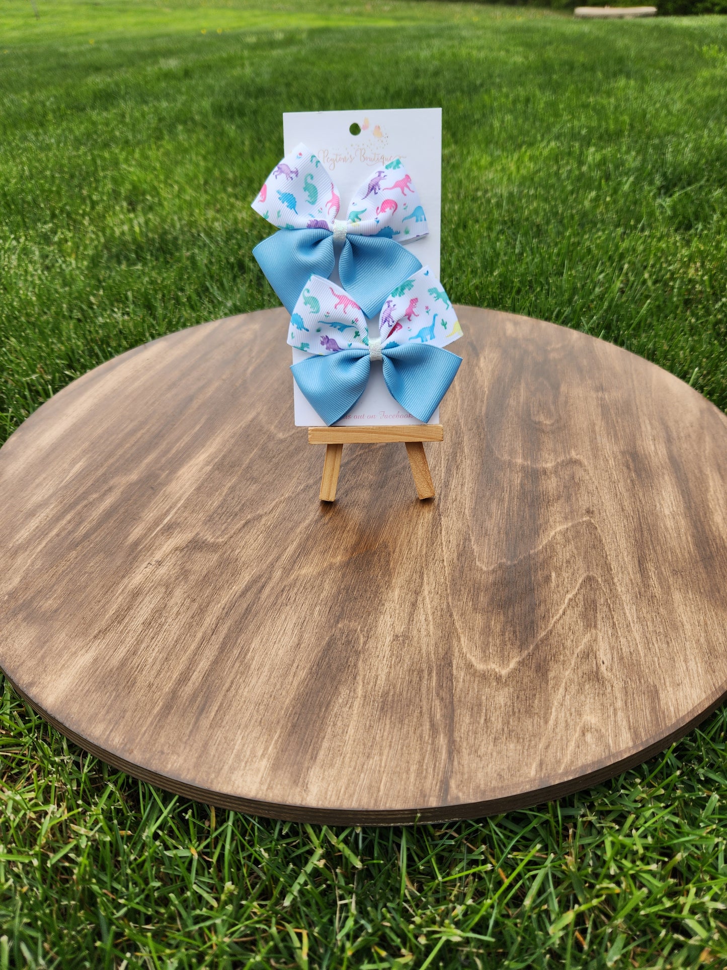 1.5 Ribbon Piggy Set Dinos