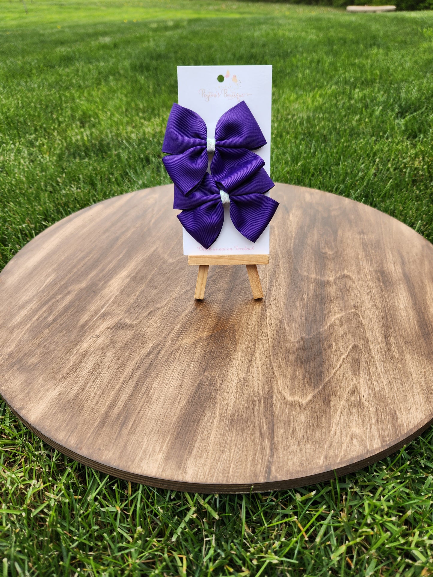 1.5 Ribbon Piggy Set Solid Color