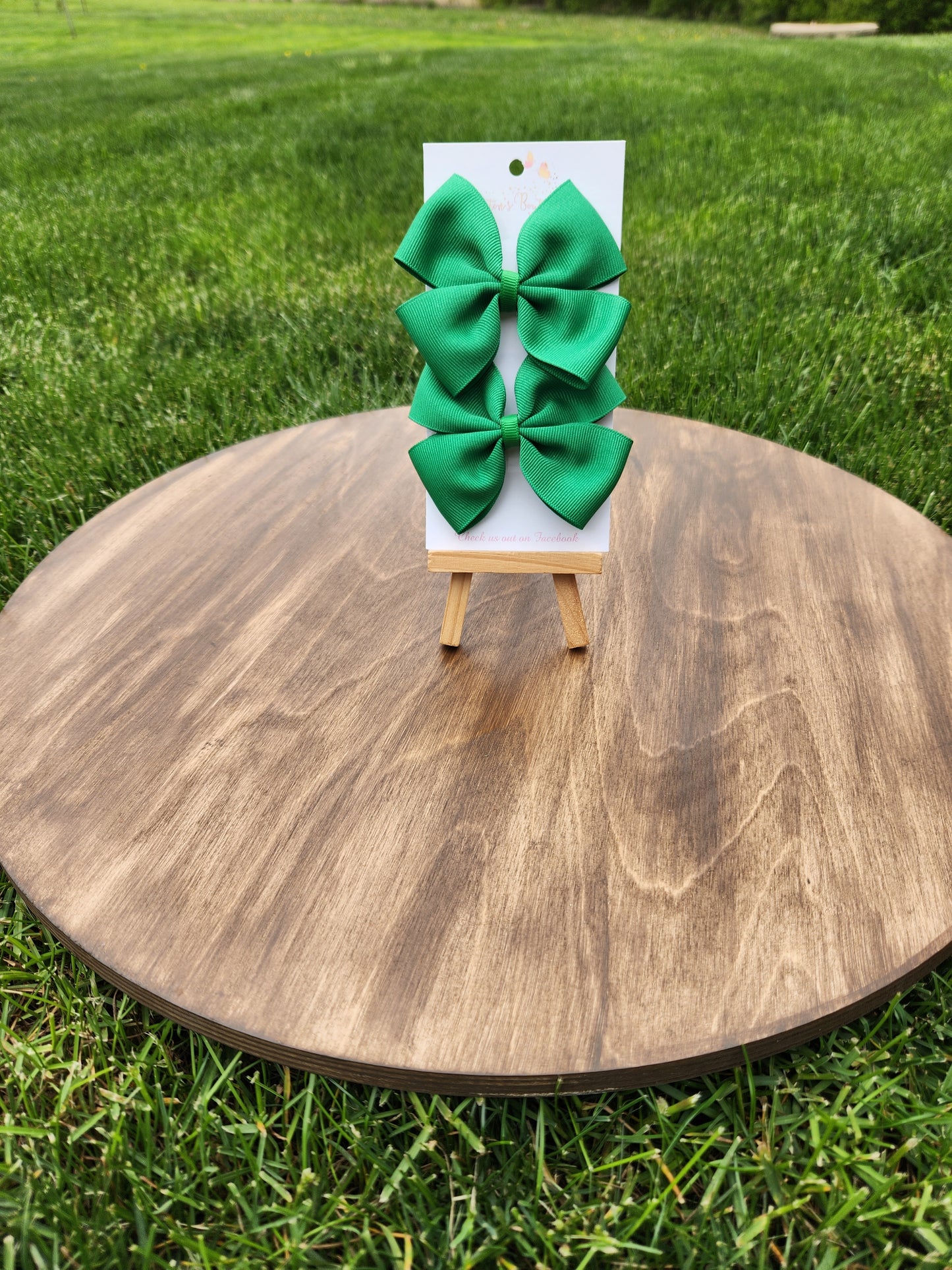 1.5 Ribbon Piggy Set Solid Color