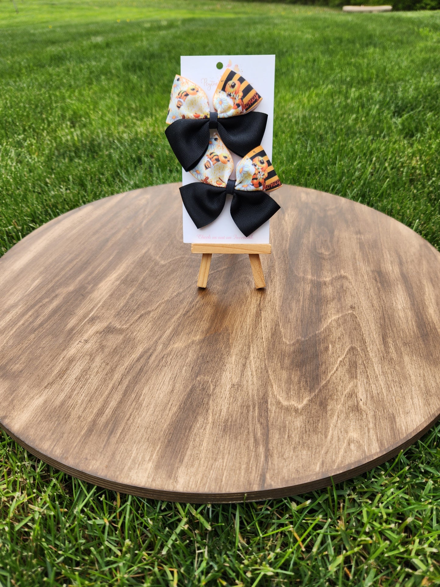 1.5 Ribbon Piggy Set Bees