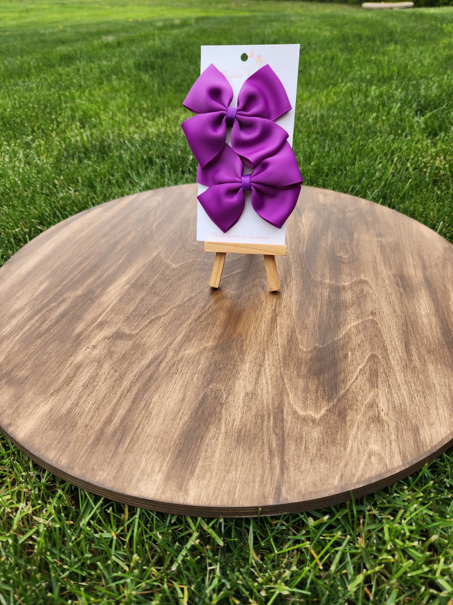 1.5 Ribbon Piggy Set Solid Color