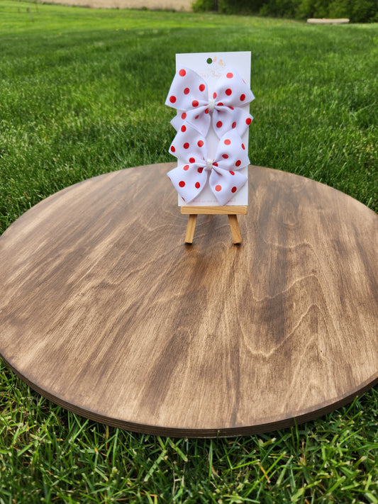 1.5 Ribbon Piggy Set Dots