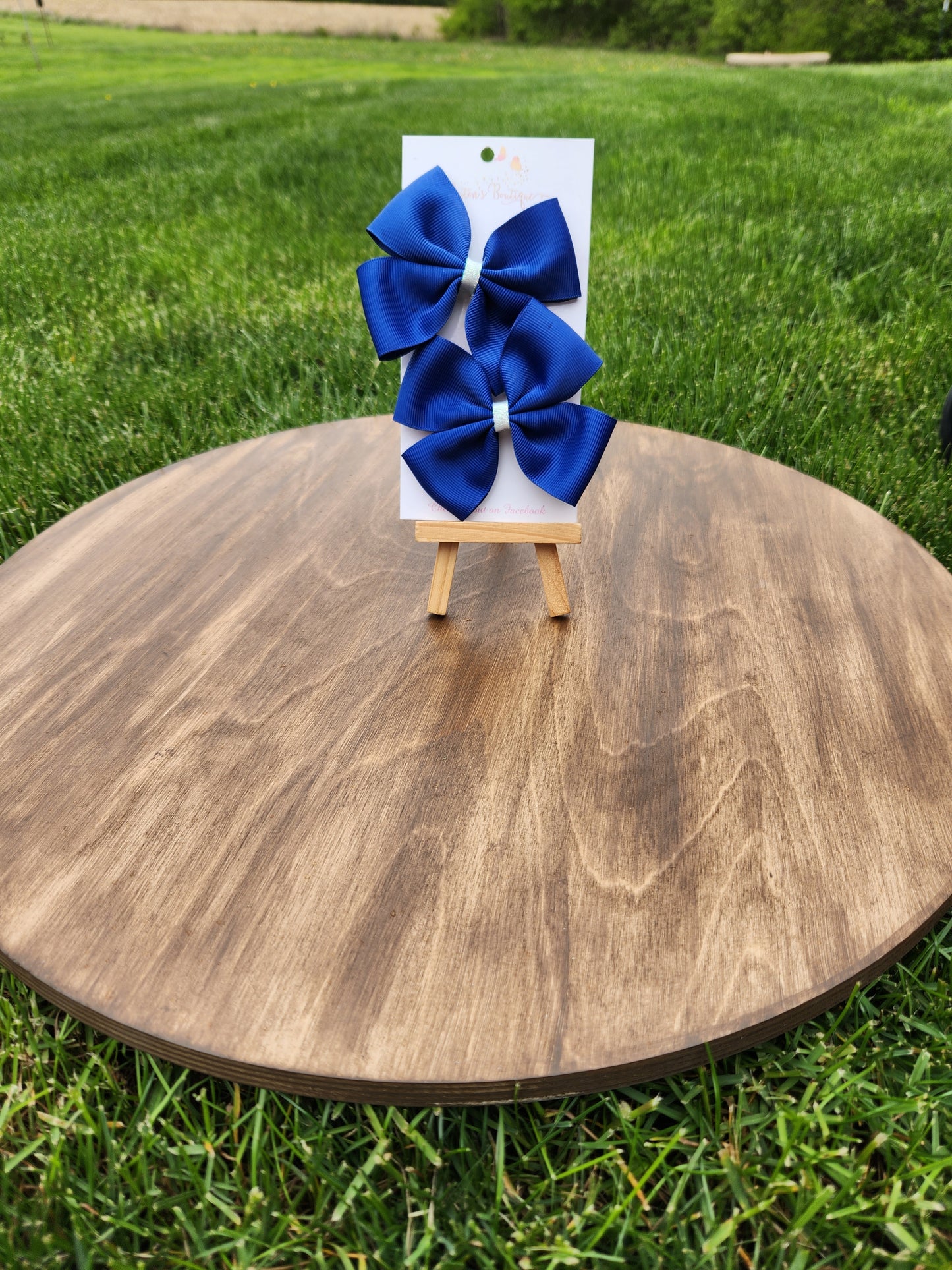 1.5 Ribbon Piggy Set Solid Color