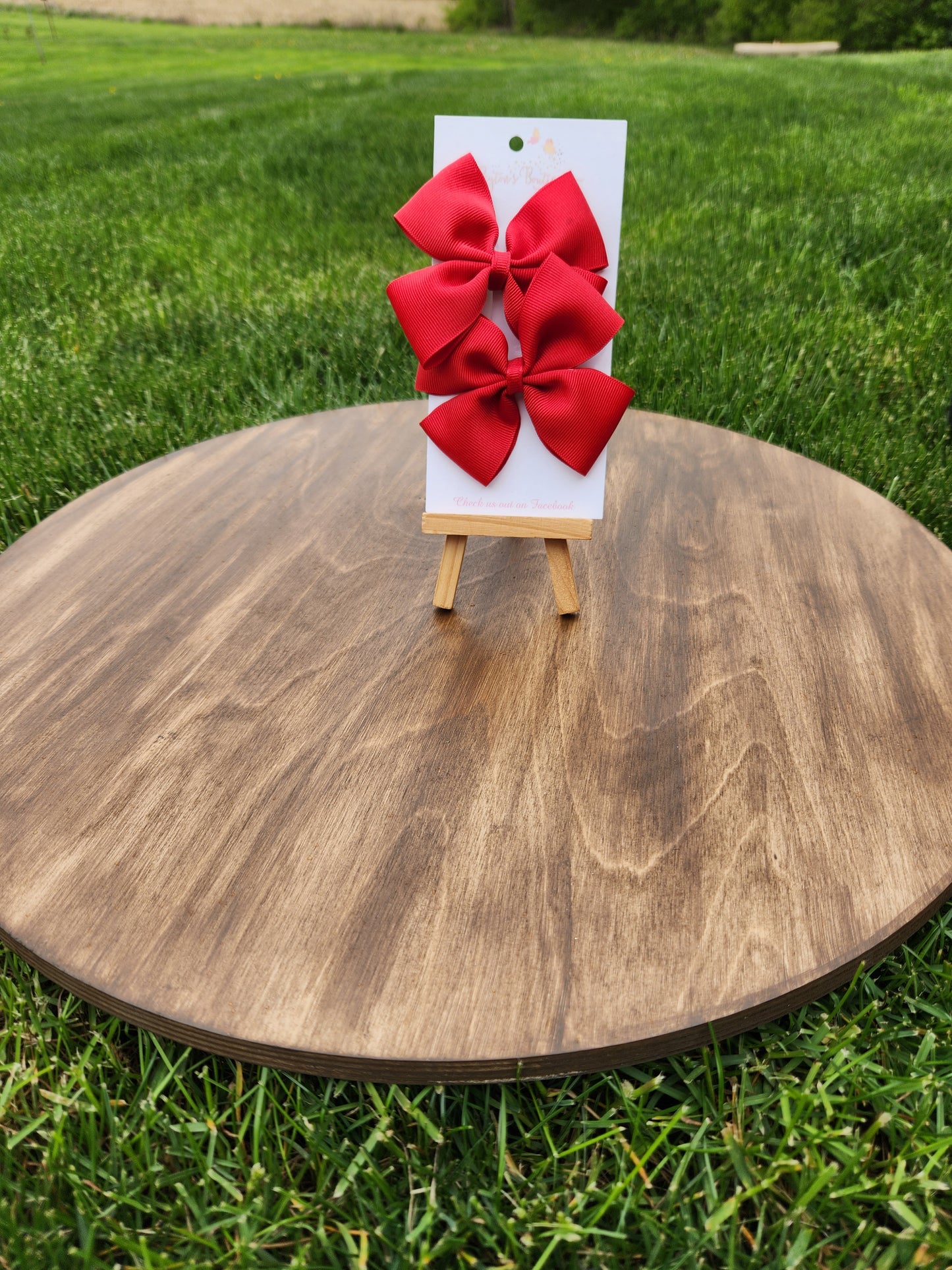 1.5 Ribbon Piggy Set Solid Color