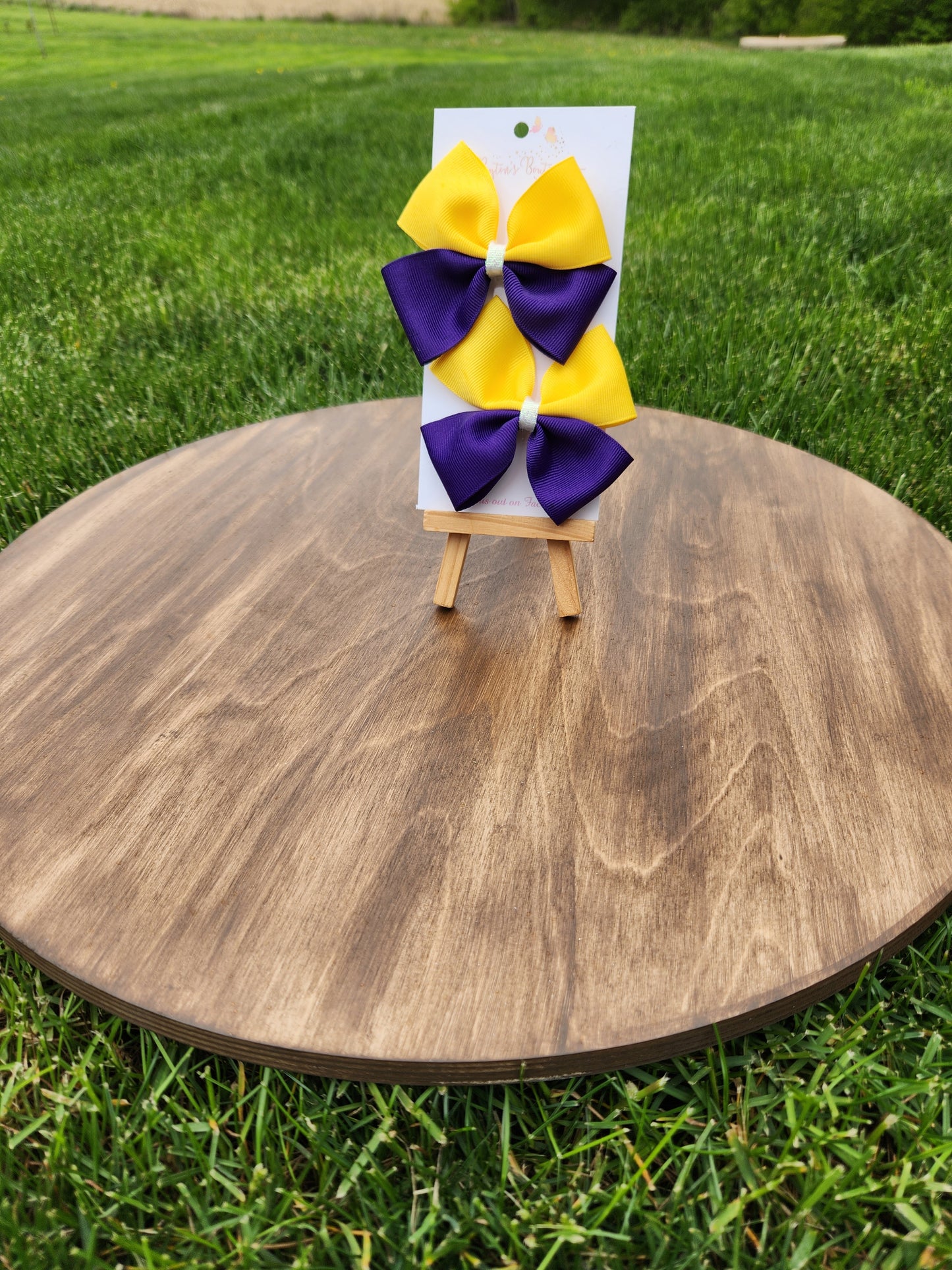 1.5 Ribbon Piggy Set Mixed Colors