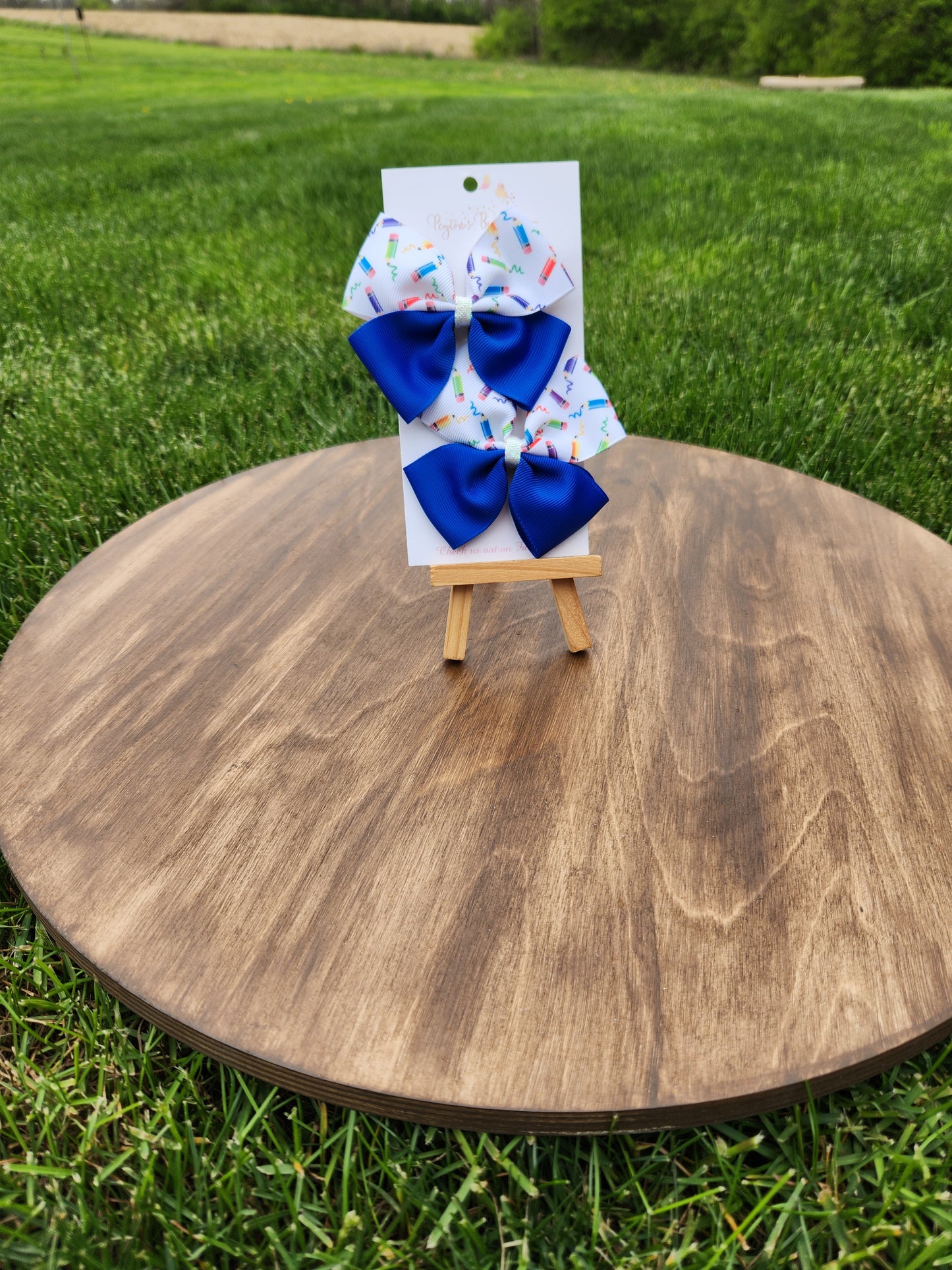 1.5 Ribbon Piggy Set Pencils