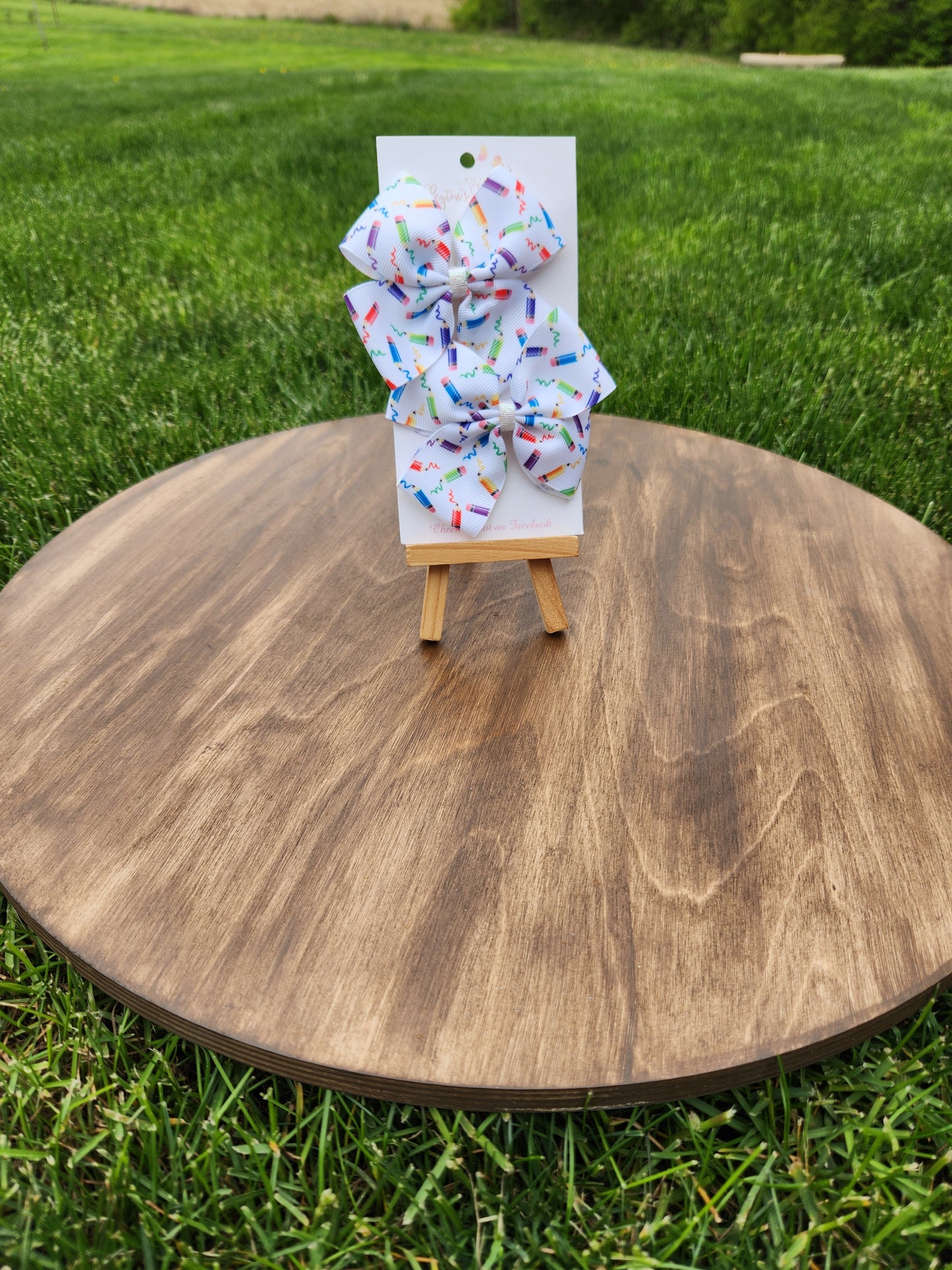 1.5 Ribbon Piggy Set Pencils