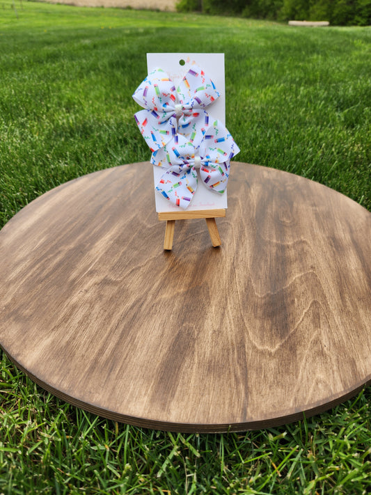 1.5 Ribbon Piggy Set Pencils