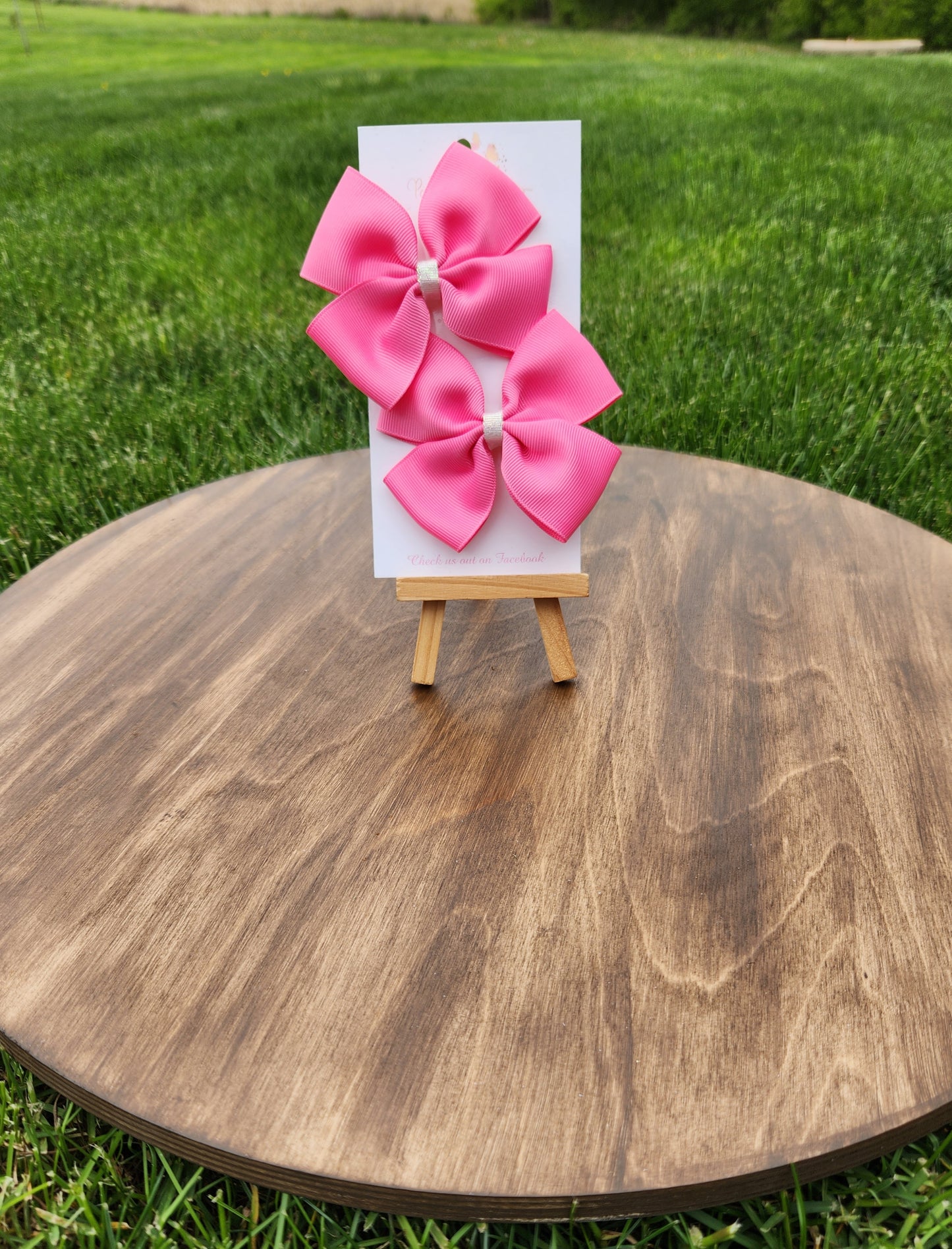 1.5 Ribbon Piggy Set Solid Color