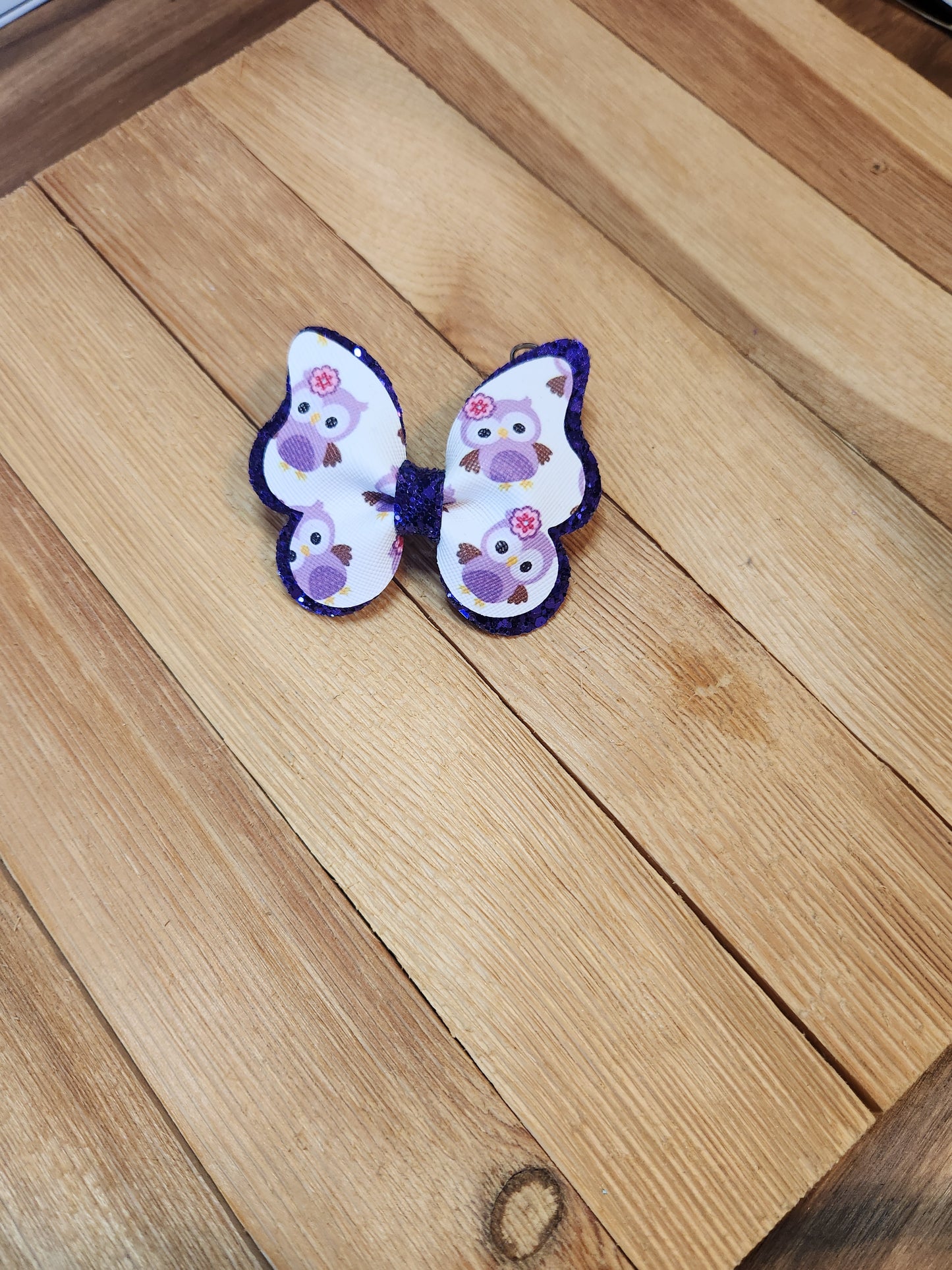 Faux Leather Butterfly Animals