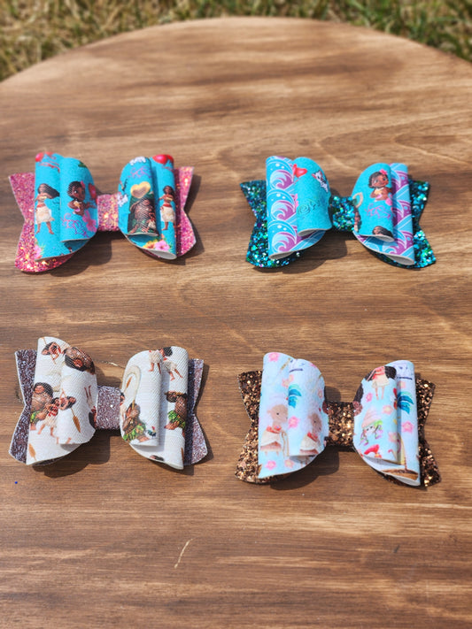 4" Chloe Bows Island girl