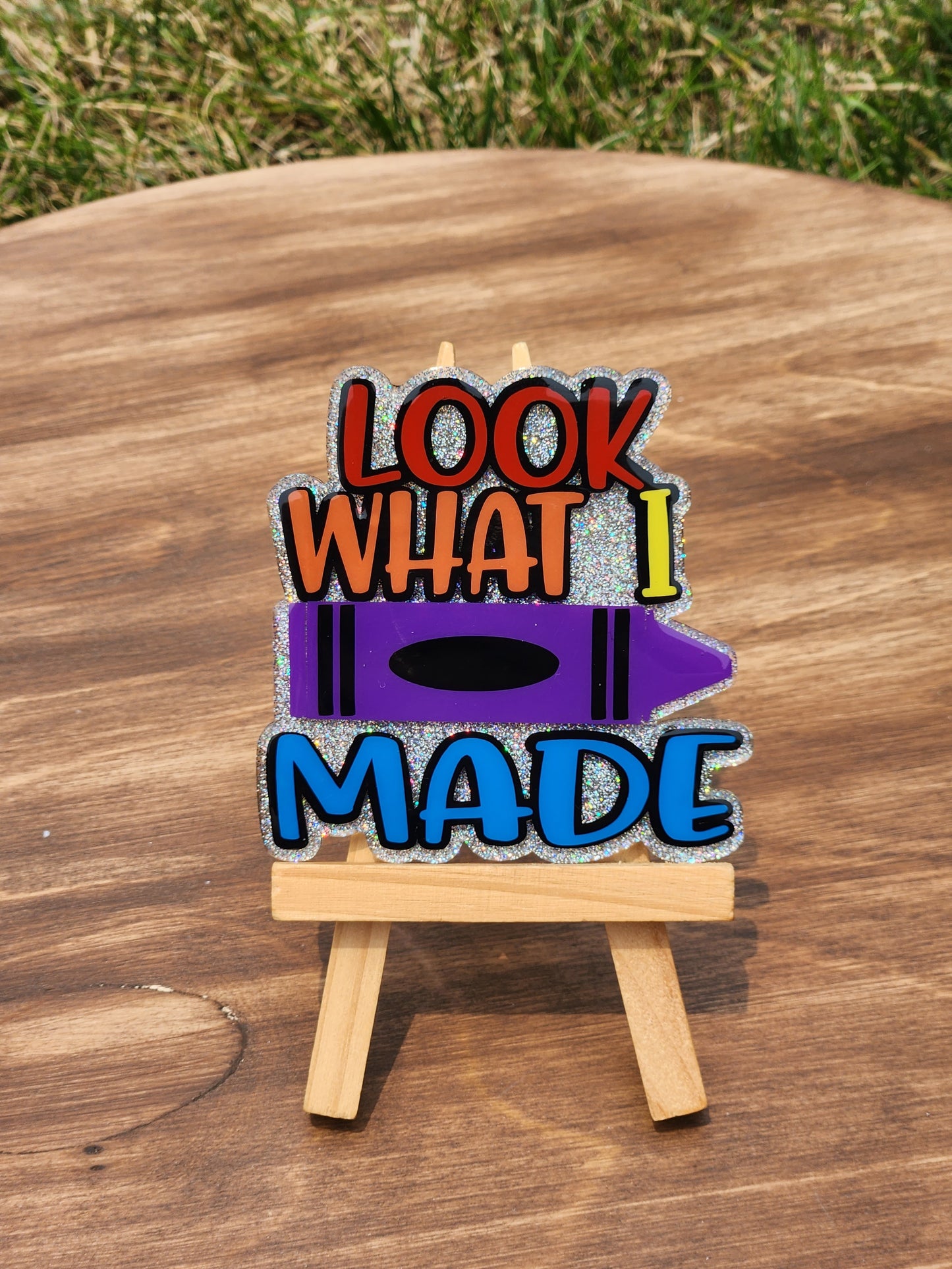 3" Look What I Made Magnet