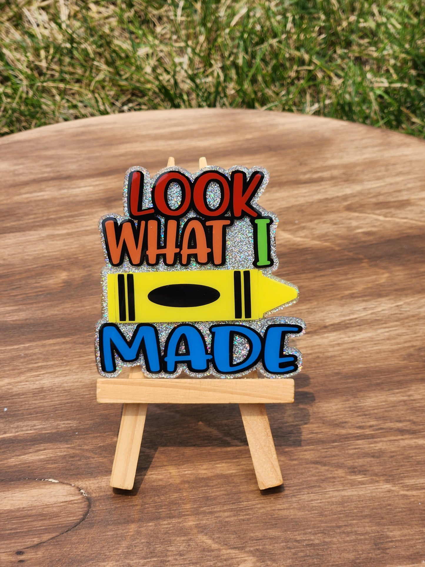 3" Look What I Made Magnet