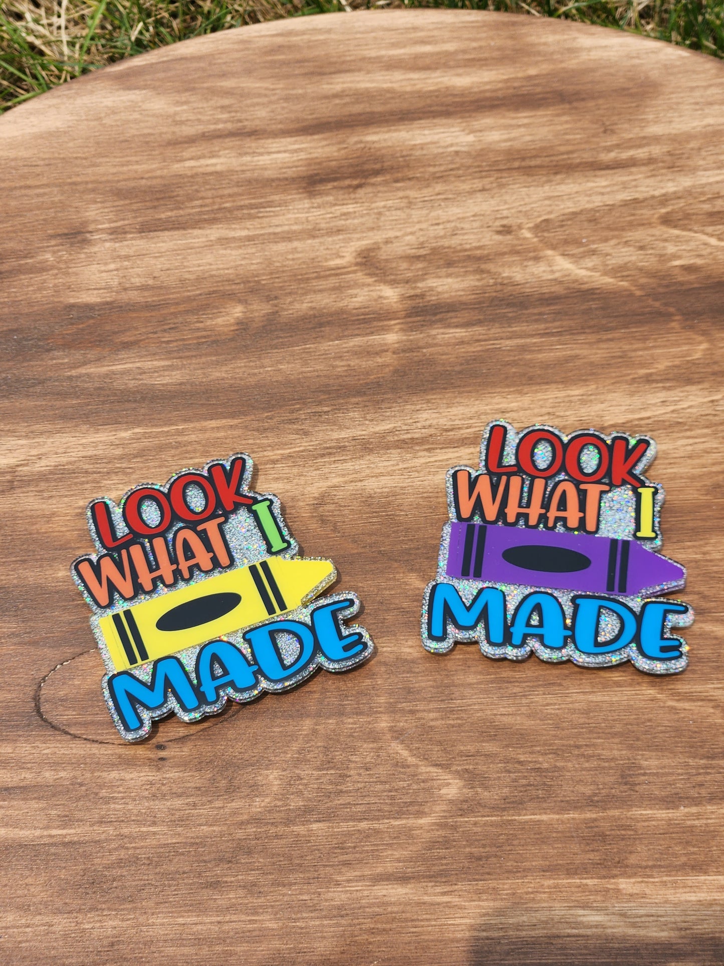 3" Look What I Made Magnet