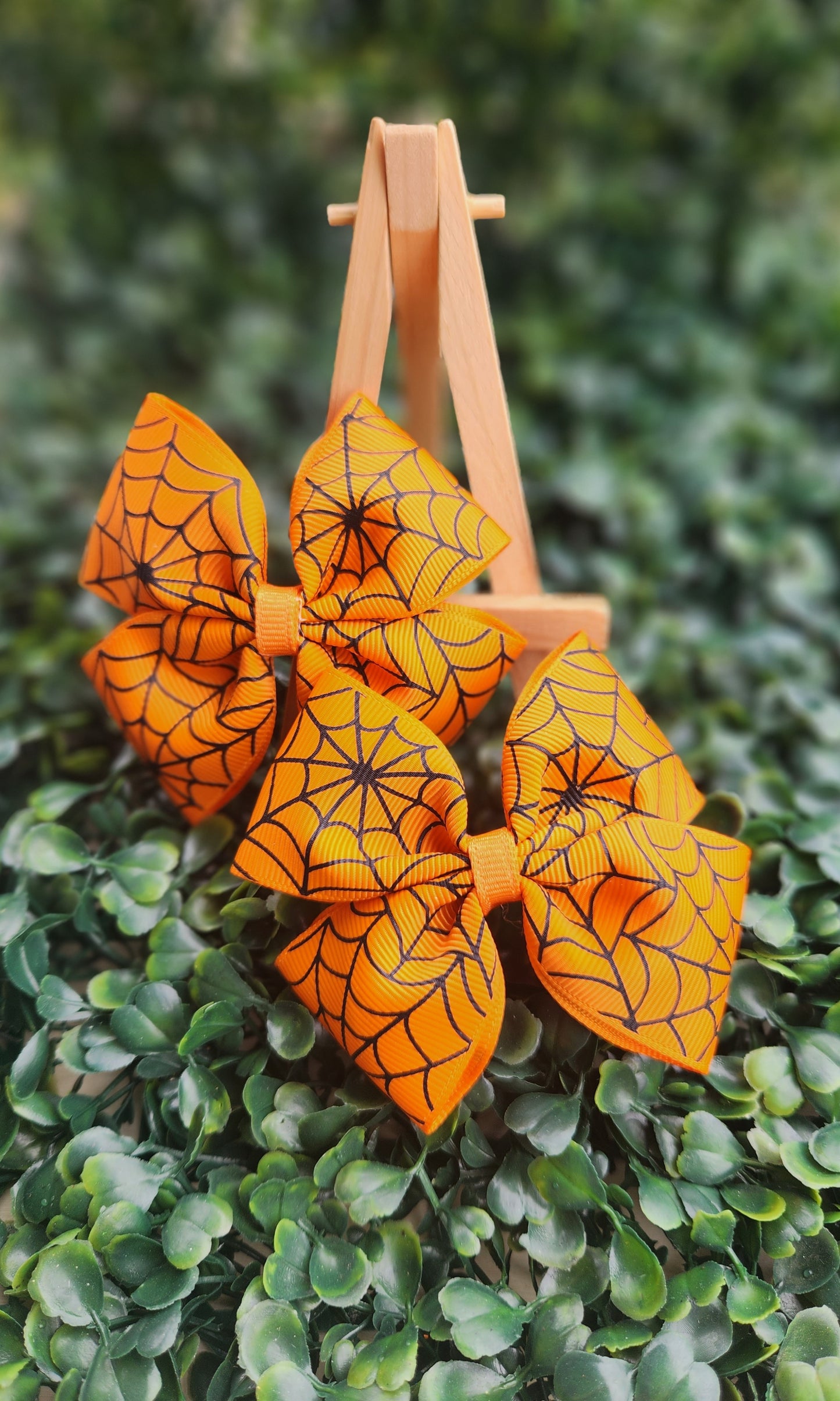 Ribbon Halloween piggy bows