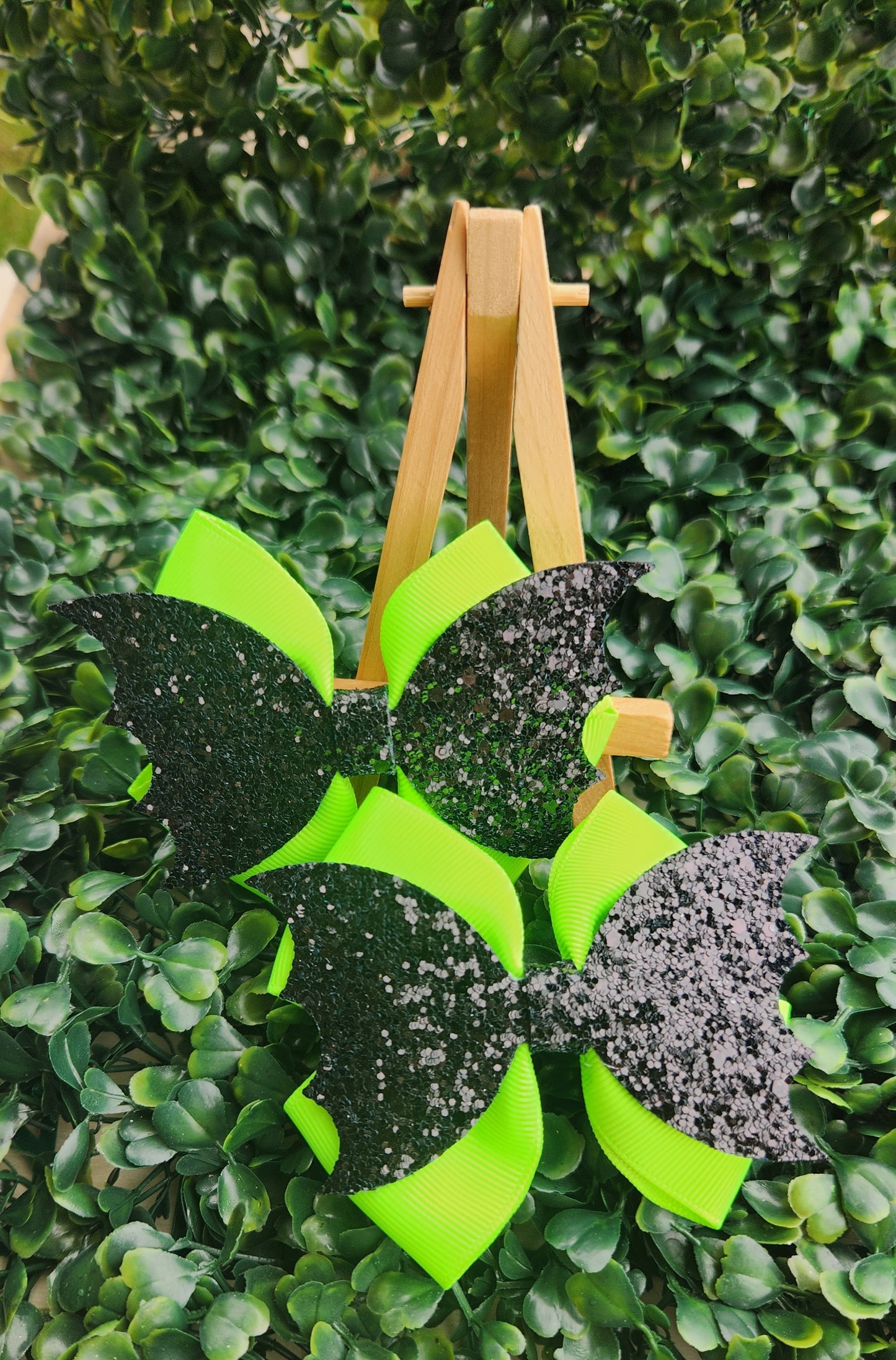 Ribbon Halloween piggy bows