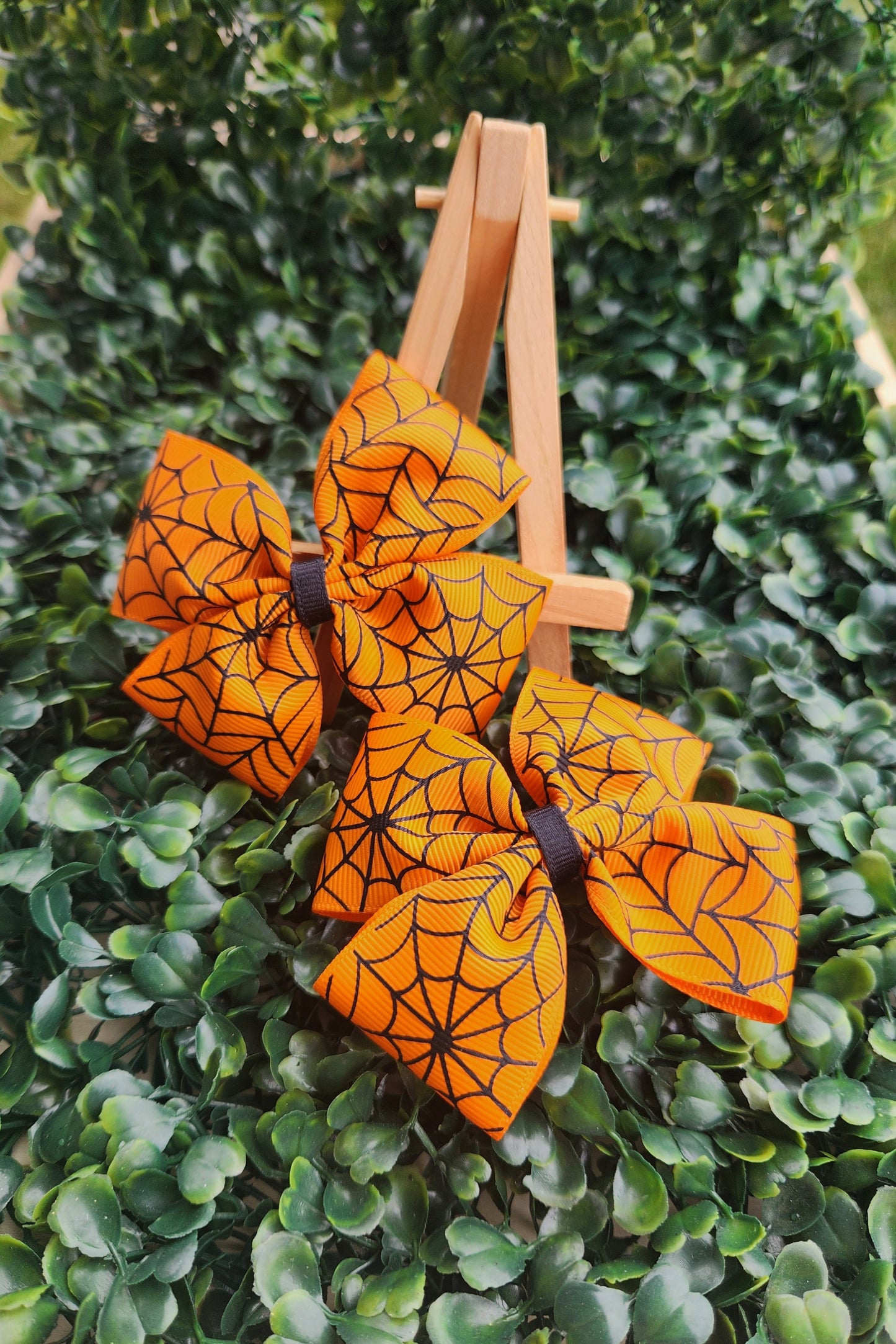 Ribbon Halloween piggy bows