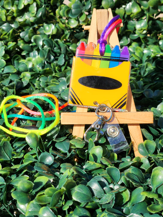 Crayon Box  Lanyard