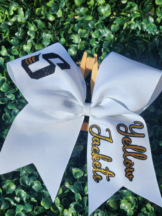 Sidney Cheer Bow with Vinyl