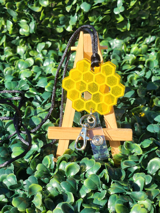 Honey Comb Lanyard