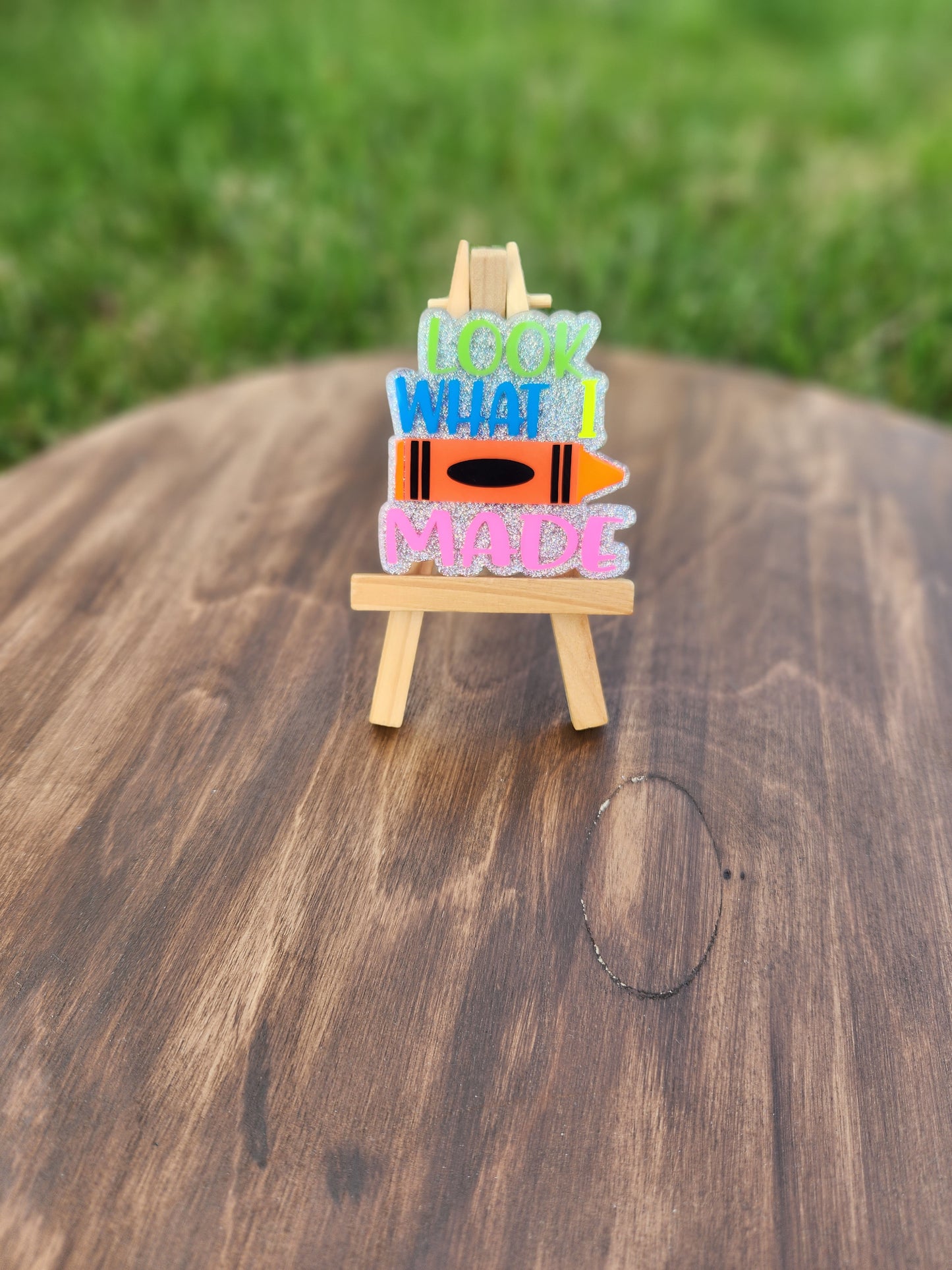 2.5" Look What I Made Magnet