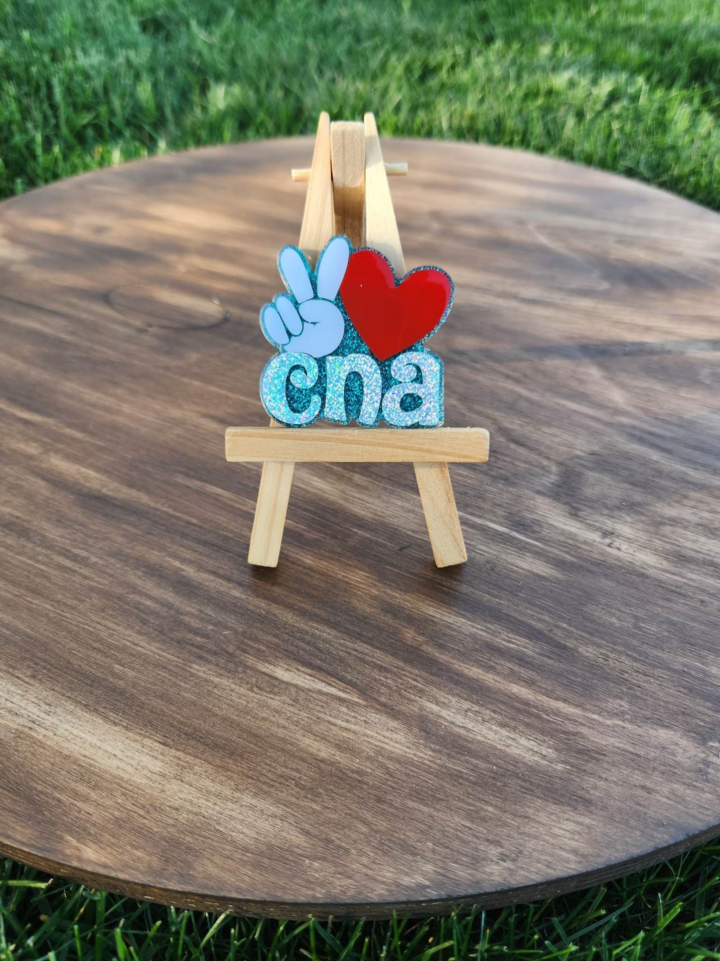 Peace Love CNA Topper ONLY