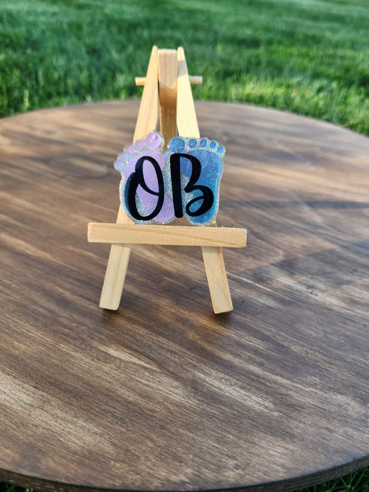 OB Baby Feet Topper ONLY